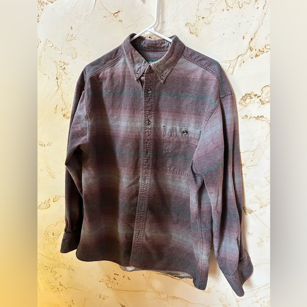 Cabela’s Vintage Cotton Flannel Shirt L | Gently Worn | Bundle 3+ Save 20%
